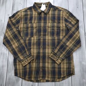 NEW Prana Men's Westbrook Button Down Flannel Shirt